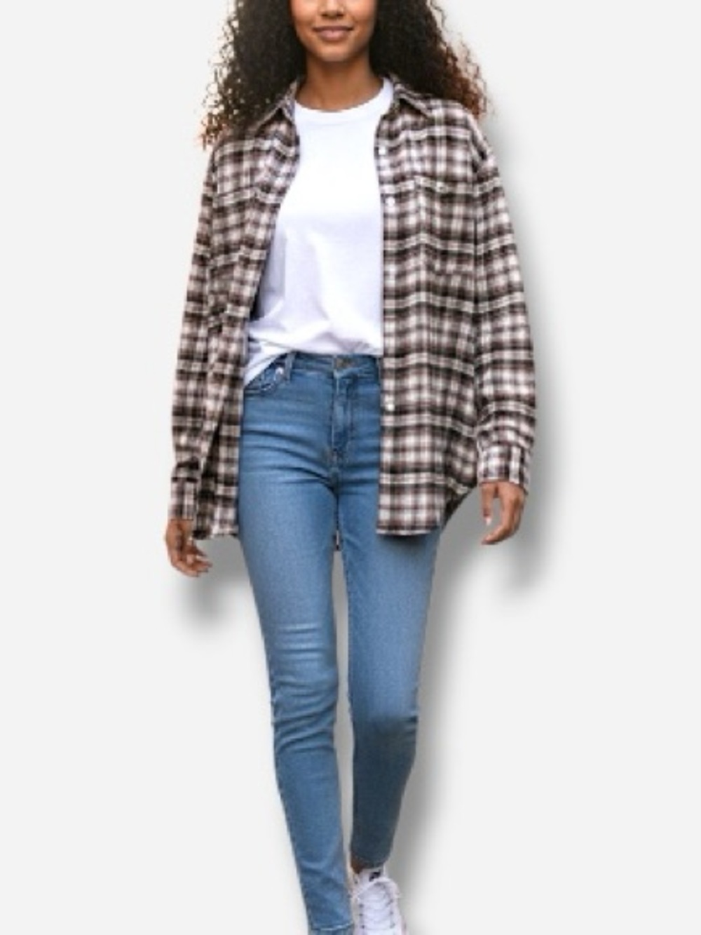 🌸New🌸 Twelve O Two Plaid Shirt Top Sz Medium NWT